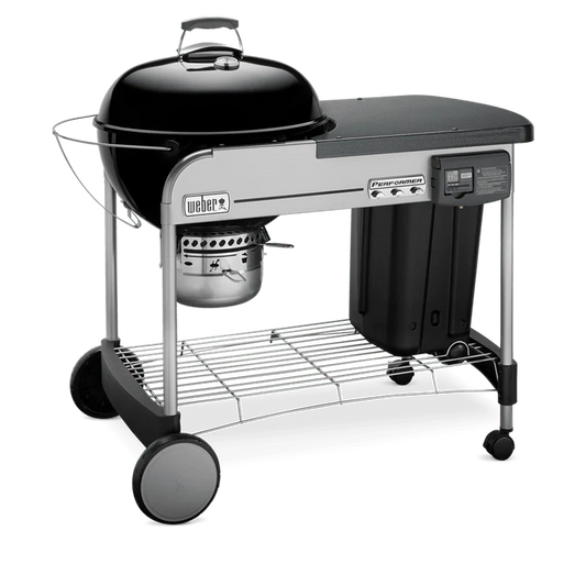 Weber Performer Deluxe 22 Ft. Black Charcoal Grill