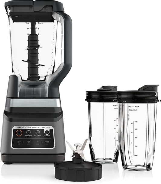 Professional Plus Kitchen System, 1400 Wp, 5 Functions For Smoothies, Chopping, Dough And More With Auto Iq, 72-oz. Blender Pitcher