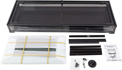 Repti Zoo 67 Gallon Reptile Terrarium, Sliding Glass Doors, 48 In. x 18 In. x 18 In
