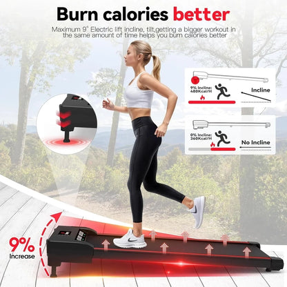 Sperax Walking Vibration Pad With App 3-in-1 Under Desk Treadmill Walking Treadmill Pad