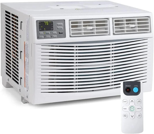 Smart 6000 BTU Window Air Conditioner With WiFi, Window AC Unit With Remote