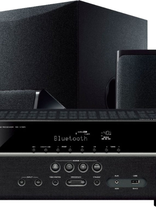 Yamaha, 5.1-Channel 4K Home Theater Speaker System With Powered Subwoofer And Bluetooth Streaming, Black