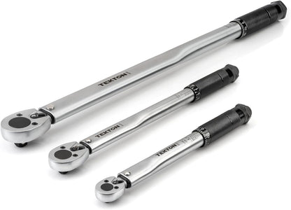 Tekton Torque Wrench Set 1/4 3/8 1/2 In. Micrometer 3-Piece