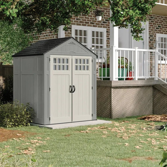 Suncast 6 Ft. x 5 Ft. Resin Storage Shed