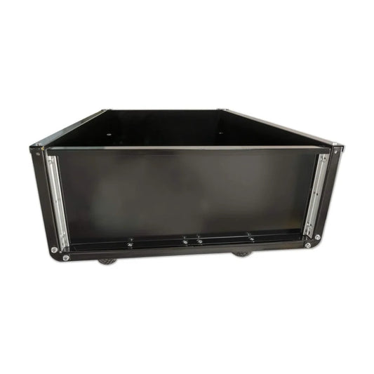 Utility Tow Behind Steel Dump Cart, 750 Pound Capacity