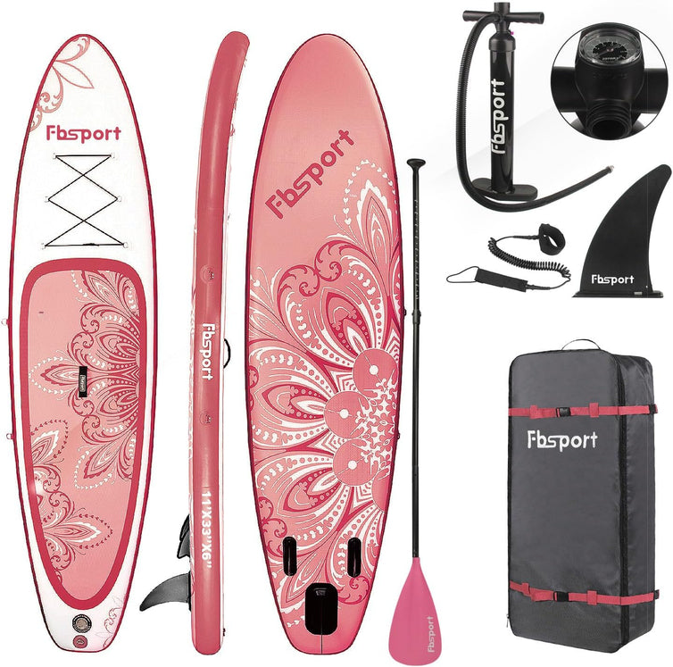 Premium Stand Up Paddle Board Yoga Board With Sup Accessories And Carry Bag