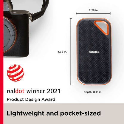 SanDisk 1TB Extreme Pro Portable SSD- Up To 2000MB/s