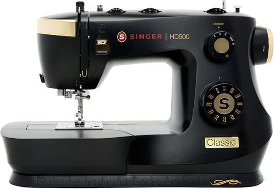 Singer Special Edition Super Bundle, Vintage Style Heavy Duty 500 Classic Sewing Machine Plus Carrying Case