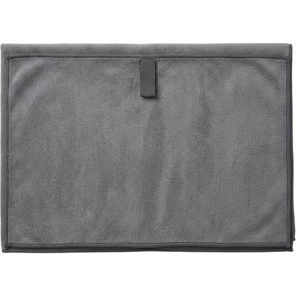 Kovn Long Microfiber Bench Towel 110 x 45 cm Graphite - Product view