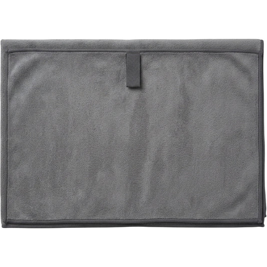 Kovn Long Microfiber Bench Towel 110 x 45 cm Graphite - Product view