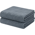 Kovn Slate Microfiber Gym Towel 16 x 32 in 2 Pack