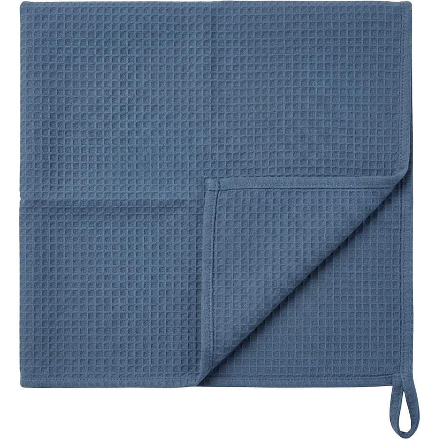 Kovn Waffle-Weave Training Towel 70 x 35 cm Slate Blue